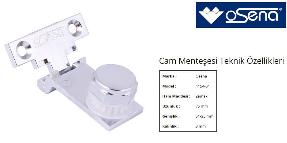 Osena Cam Menteşesi 4154-01