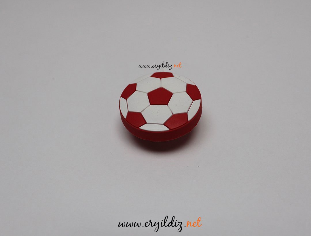 Kırmızı Beyaz Futbol Topu Çocuk Odası Mobilya Kulp Eryıldız Hırdavat