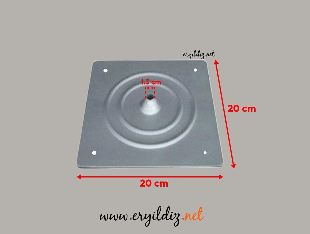 Ahşap Bağlantı Tablası 20 X 20 Eryıldız Hırdavat